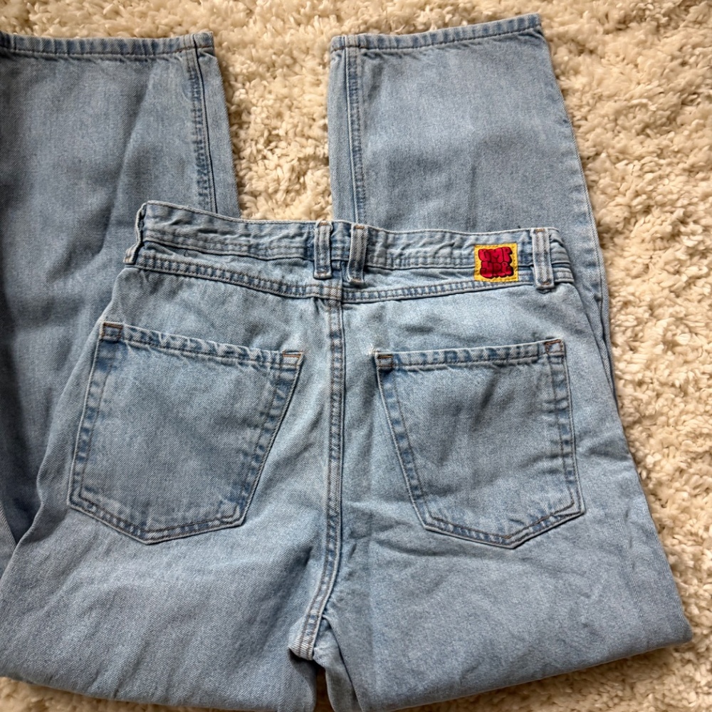 Classic straight-leg Empyre streetwear, casual, comfy Light Blue Straight Leg Je - Picture 2 of 7